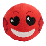 Peluche dragibus rouge 11cm