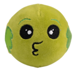 Peluche dragibus vert 11cm