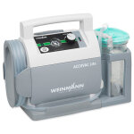Aspirateur de mucosités accuvac lite avec reservoir a usage unique Aspirateur de mucosités accuvac lite avec reservoir a usage unique