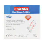 Bandelettes glucose pour glucometre gima