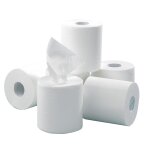 Bobine maxi ouate d�vidage central blanche