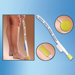 Brosse lave pied et dos a long manche