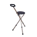 Canne si�ge pliante � 3 pieds - pause