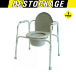 Chaise garde robe toilette 3 en 1