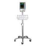 Chariot pour moniteur signes vitaux 4 parametres Chariot pour moniteur signes vitaux 4 parametres