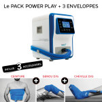 Cold thrapie system + 3 attelles (ceinture - genou - cheville)