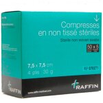 Compresses non tisses striles raffin