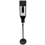Distributeur gel hydroalcoolique sur pied 'design black'