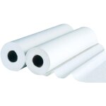 Draps d'examen blanc 21 g / m² super résistant 150 formats Draps d'examen blanc 21 g / m² super résistant 150 formats