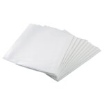 Draps non tissés pliés facon serviette Draps non tissés pliés facon serviette