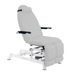Fauteuil de podologie avec deux moteurs