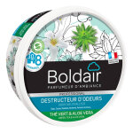 Gel destructeur d'odeur boldair thé vert & aloe vera Gel destructeur d'odeur boldair thé vert & aloe vera