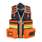 Gilet d'intervention medical orange
