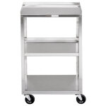 Gueridon inox mb - t 3 plateaux chattanooga Gueridon inox mb - t 3 plateaux chattanooga
