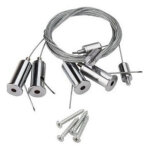 Kit suspension pour dalle lumineuse led Kit suspension pour dalle lumineuse led