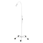 Lampe d'examen eclairage led sur pieds roulants luxamed