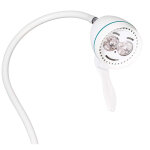 Lampe d'examen led julia duo faisceau sur pied roulant