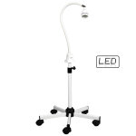 Lampe d'examen led lid carla focus 10 sur pied roulant