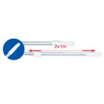 Manche tlescopique aluminium