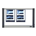 Negatoscope led extra - plat 3 plages. Negatoscope led extra - plat 3 plages.
