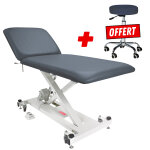 Pack divan d'examen Électrique liftback + tabouret offert Pack divan d'examen Électrique liftback + tabouret offert