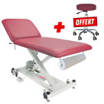 Pack divan d'examen Électrique liftback + tabouret offert Pack divan d'examen Électrique liftback + tabouret offert