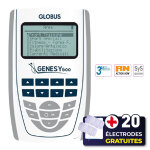 Pack electrostimulateur genesy 600 + 20 lectrodes offertes