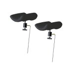 Paire de reposes jambes pour divan d'examen carina Paire de reposes jambes pour divan d'examen carina