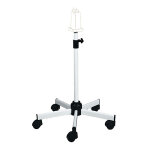 Pied roulant telescopique 40 - 60 cm special gynecologie