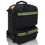 Sac a dos d'urgence noir - ampouliers - pochette paramed