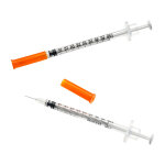 Seringues 1ml insuline avec aiguilles sertie 29g