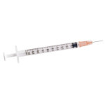 Seringues cristal 3 corps montes 1ml : 16 x 5 / 10 terumo