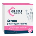 Serum physiologique gilbert 60 unidoses 10 ml
