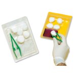 Set de pansement avec 1 pince light (boite de 5)