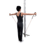 Station d'exercices murale - theraband�