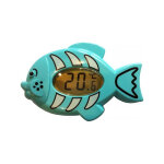 Thermomtre de bain numerique poisson bleu