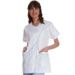 Tunique medicale femme taffa lisere bleu