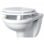 Abattant double rehauss� de 70 mm - blanc - tradition olfa
