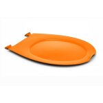 Abattant wc clipsable - 100% hygi�nique - orange papado