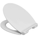 Abattant wc - � descente ralentie - double azur premium slim siamp