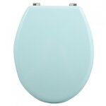 Abattant wc - mdf - charnires inox - cleo - vert poudr msv