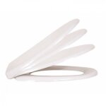 Abattant wc - thermo - dur - blanc - declipsable et fermeture lente msv Abattant wc - thermo - dur - blanc - declipsable et fermeture lente msv