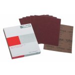 Abrasifs toile tr�s souple corindon kk114f - petit format - grain 80 vsm