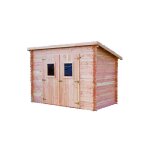Abri dalmat 3, 14 x 1, 79 m - hauteur 2, 20 m - livré monté habrita Abri dalmat 3, 14 x 1, 79 m - hauteur 2, 20 m - livré monté habrita