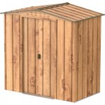 Abri de jardin métal imitation bois - 2, 47m² - kit ancrage inclus duramax Abri de jardin métal imitation bois - 2, 47m² - kit ancrage inclus duramax