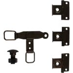 Accessoire pour espagnolette plate - en acier phor�tique noir torbel