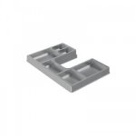Amnagement intrieur de tiroir sous - vier orgastray 510 - argent hettich