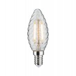 Ampoule led flamme - e14 2. 6w 2700k - torsad - clair paulmann