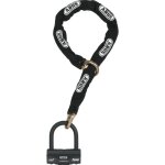 Antivol u 140 mm pour moto + chaine blackloop 12 / 120 cm abus