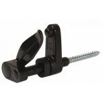Arr�t de volet composite pour volets alu et pvc - l 130 - noir torbel